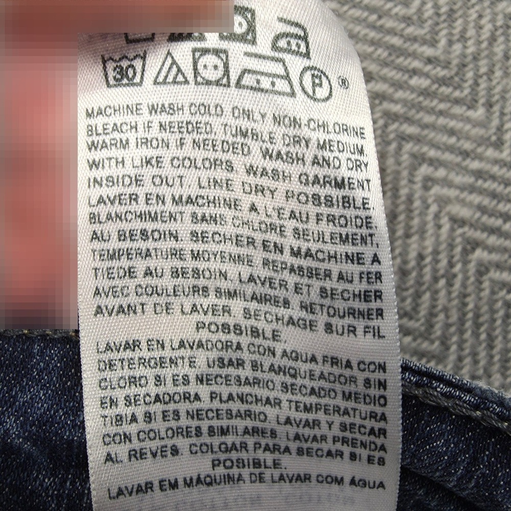 Signature by Levi Strauss &‎ Co Modern Bootcut Jeans Medium Wash Blue Size 12M - Picture 6 of 11